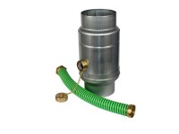 Regenwassersammler mit Schlauchanschluss