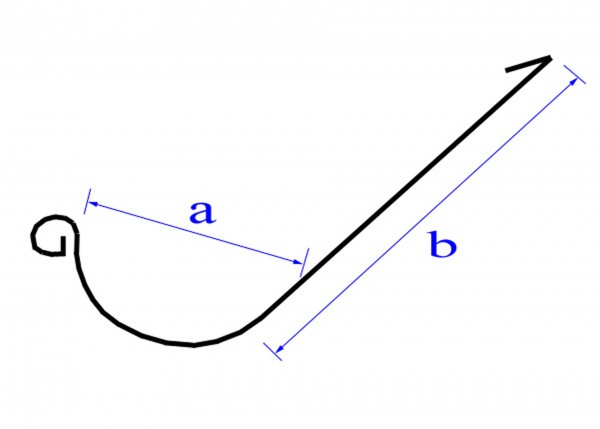 Aufdachrinne